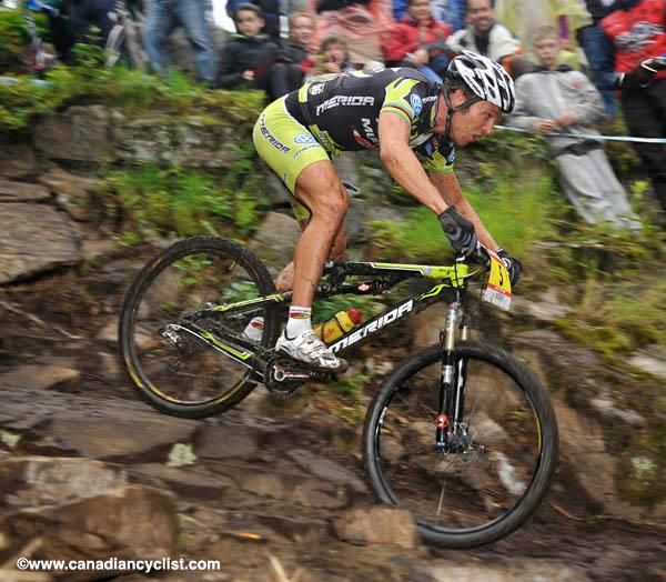 Ralph N&auml;f looked impressive early in the race.