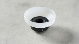 A Moment smartphone lens sitting on a table