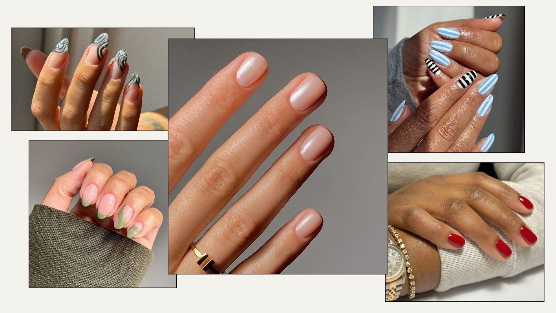 Gel nail designs