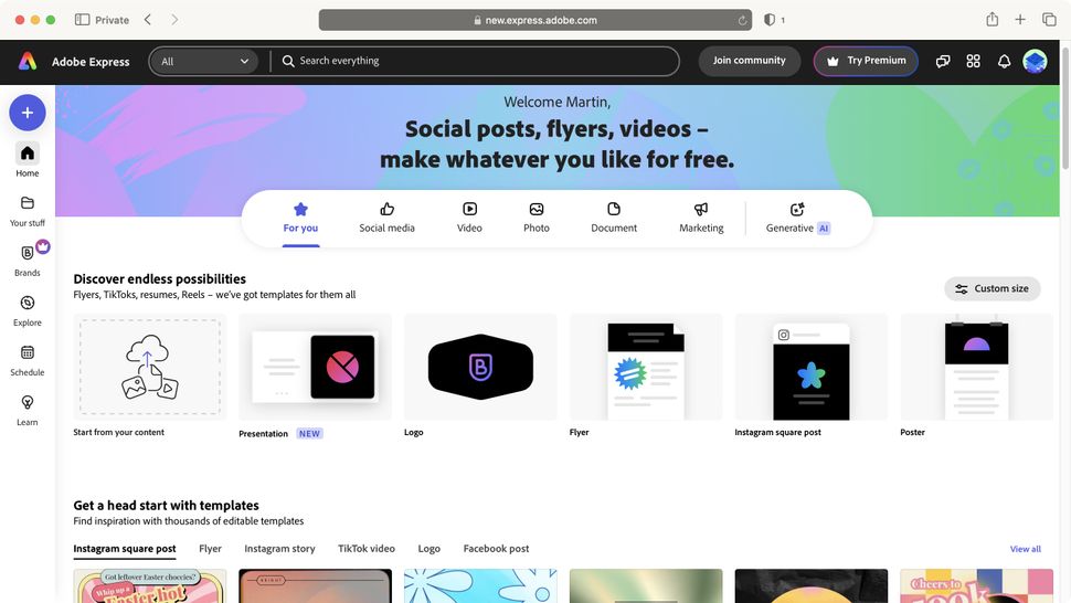 Adobe Express (2025) review TechRadar