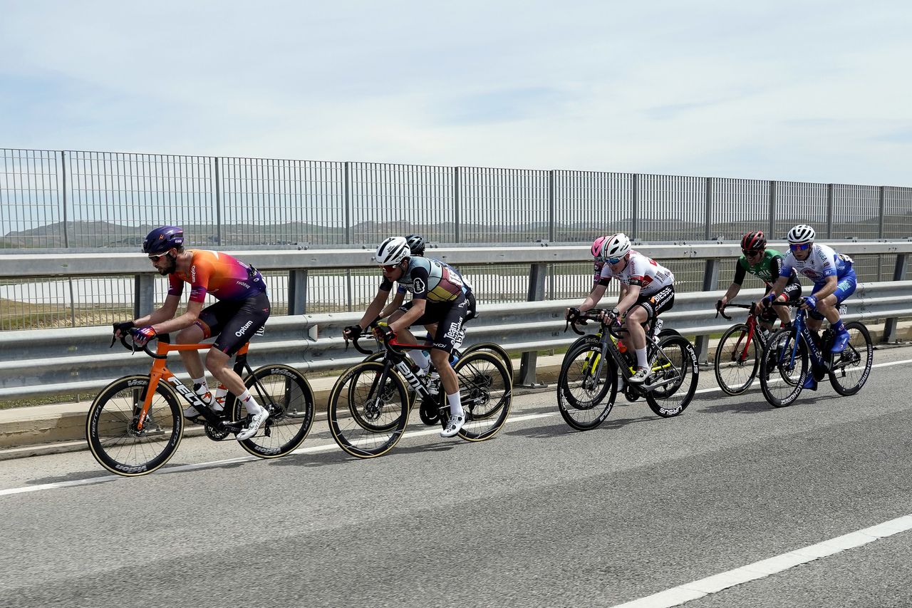 Giro di Sicilia 2022 3rd Edition 2nd stage Palma di Montechiaro Caltanissetta 152 km 13042022 Stephen Bassett USA Human Powered Health photo Massimo FulgenziSprintCyclingAgency2022