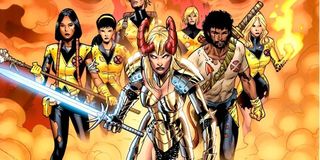 New Mutants fiery line-up