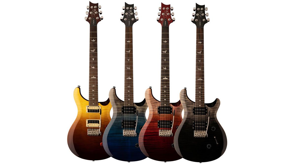 PRS SE Custom 24 Fade electric guitars