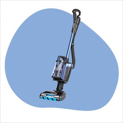 Three of the best vacuum cleaners on Ideal Home style background
