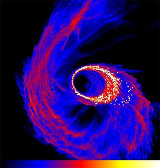 How Stars Form Amid Black Hole Chaos