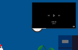 A mini view is in the works for Groove Music
