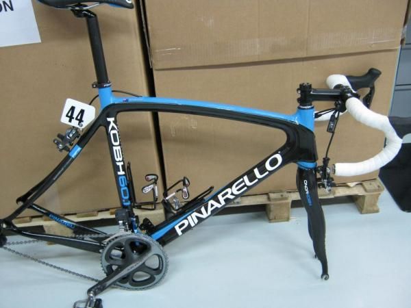 Matt Hayman's race bike from Paris-Roubaix
