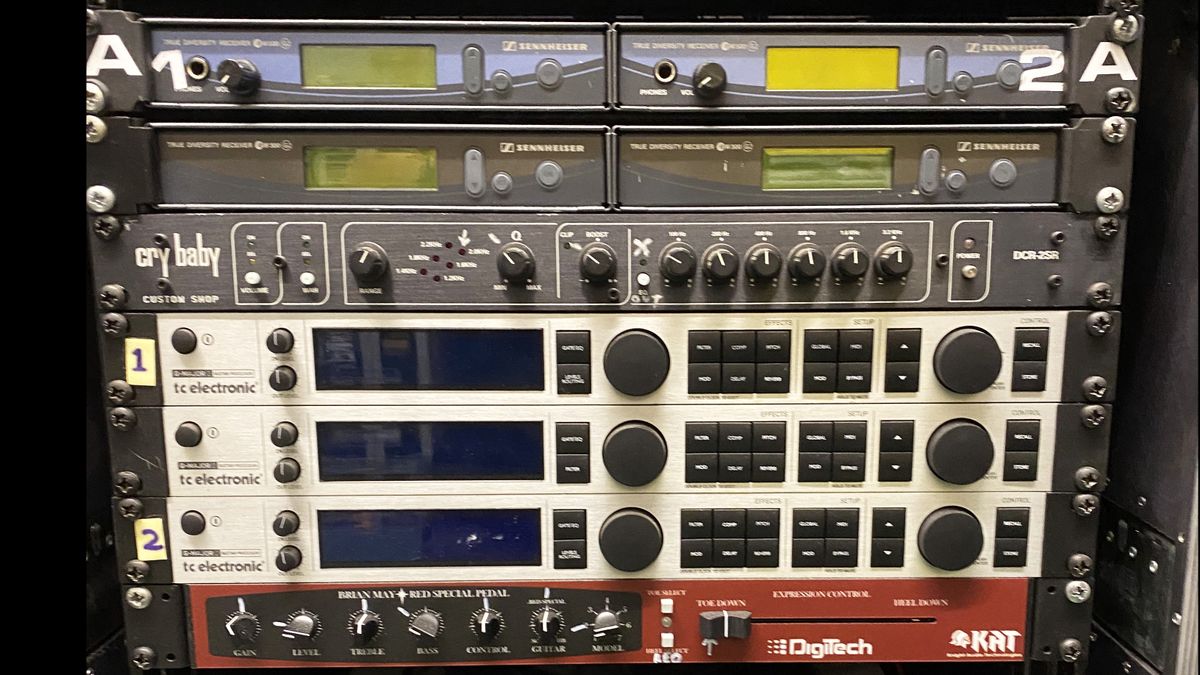 Brian May rig tour: “Brian’s not going to use a Fractal rackmount and ...