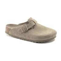 19. Birkenstock Boston Clogs in Faded Khaki