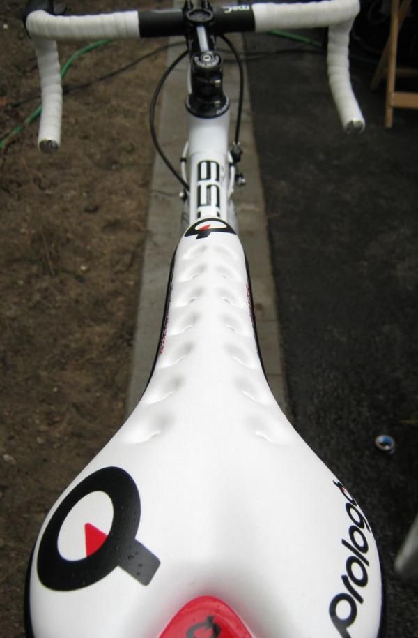 The view from the saddle of the C59