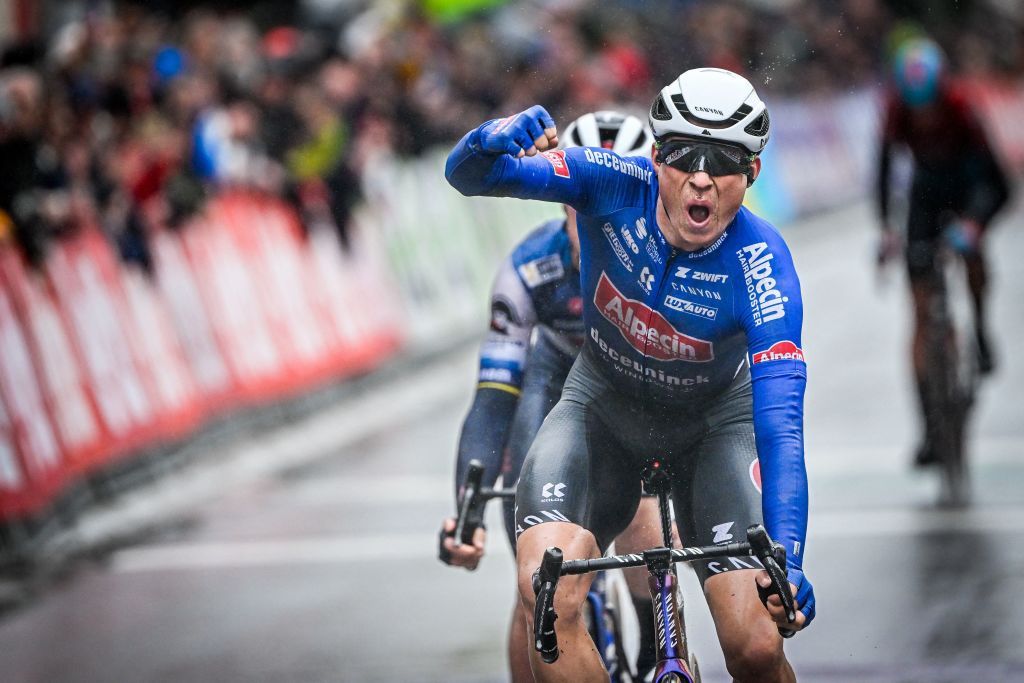 Jasper Philipsen (Alpecin-Deceuninck) won the 2023 Classic BruggeDe Panne