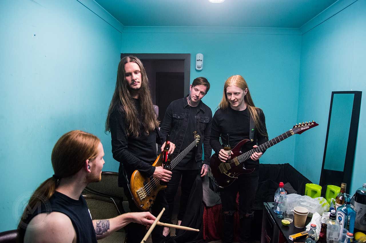 Bleed From Within's beer launch show