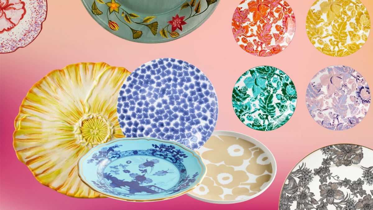 Les assiettes florales sont un moyen abordable d'« ajouter de l'enthousiasme »