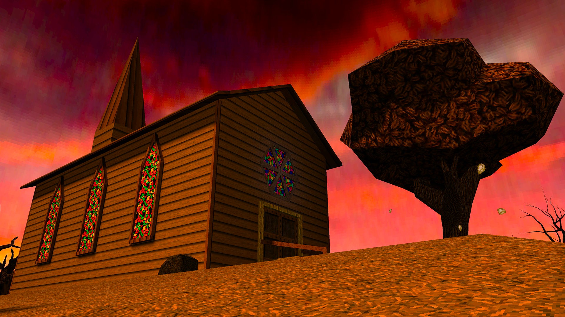 An official screenshot of DUSK.