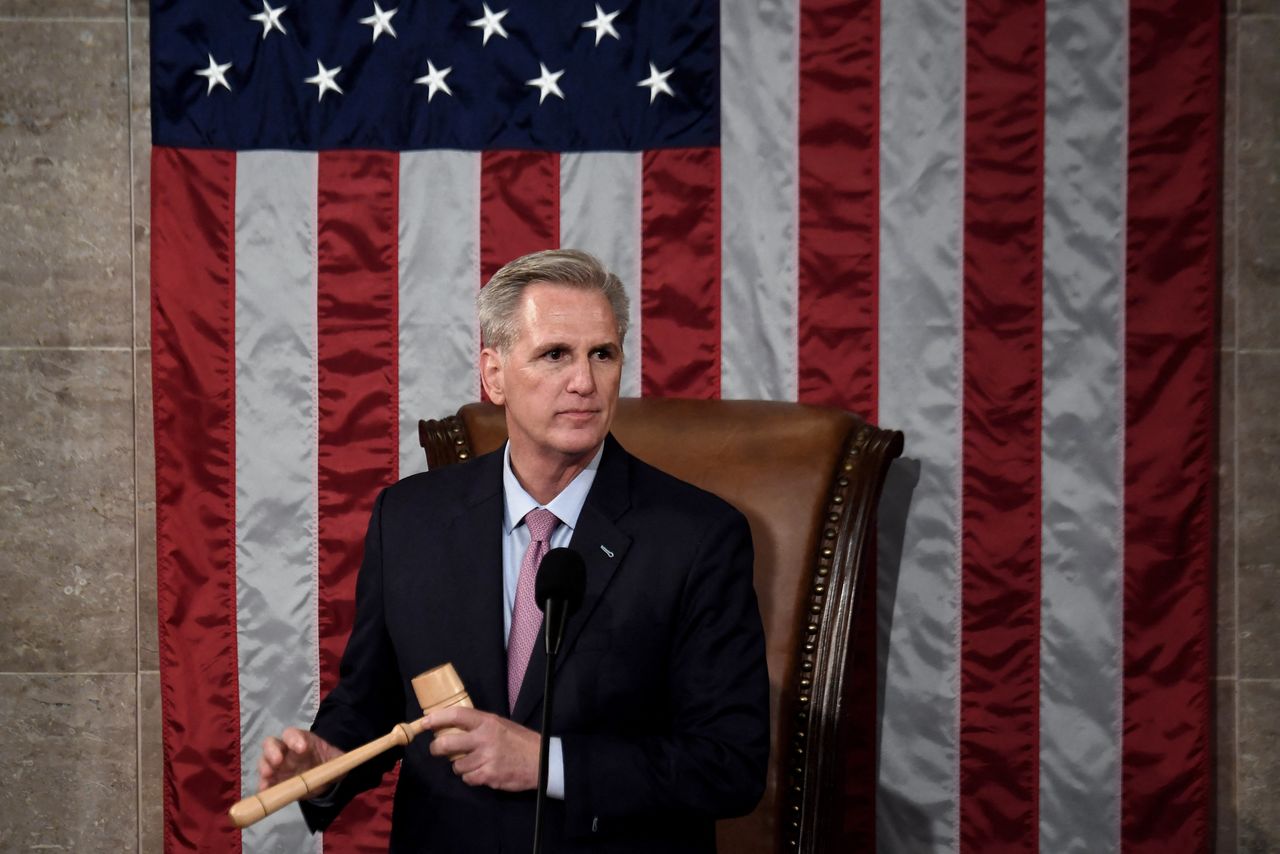 Speaker of the House Kevin McCarthy. 