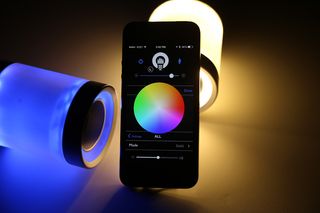 LightFreq also includes an Android/iOS companion app