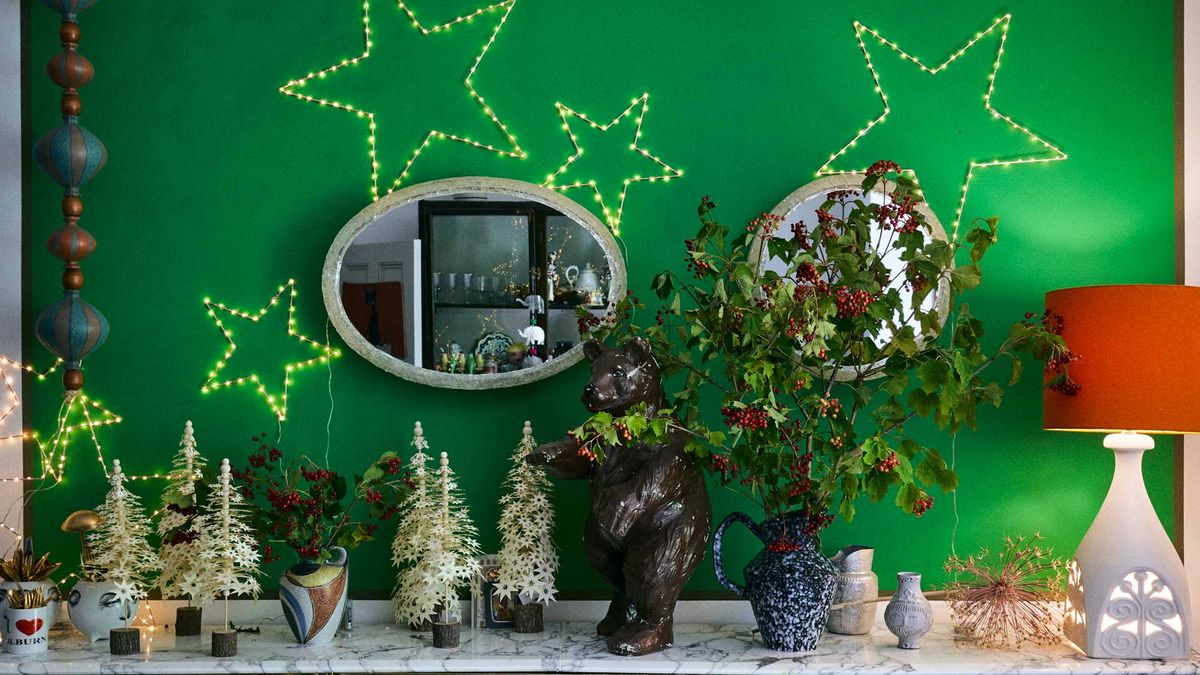 Découvrez cette maison familiale au style flamboyant pour Noël