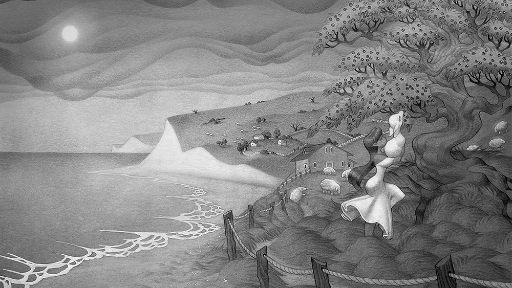 Sarah Koudelka's transatlantic upbringing inspired her love of medieval architecture and lush landscapes.