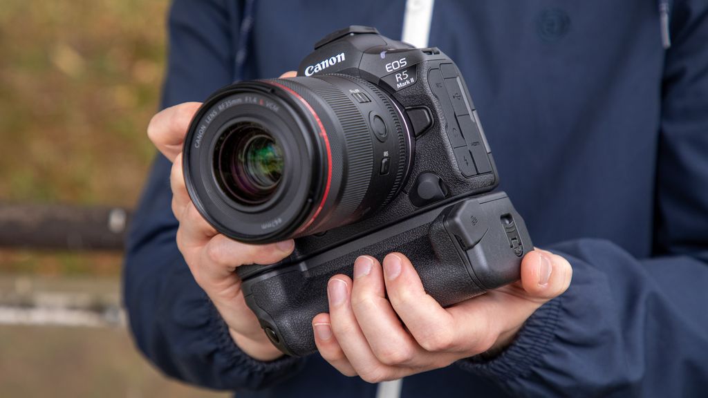 Canon gets a grip on the R5 Mark II! Well, THREE grips, actually ...