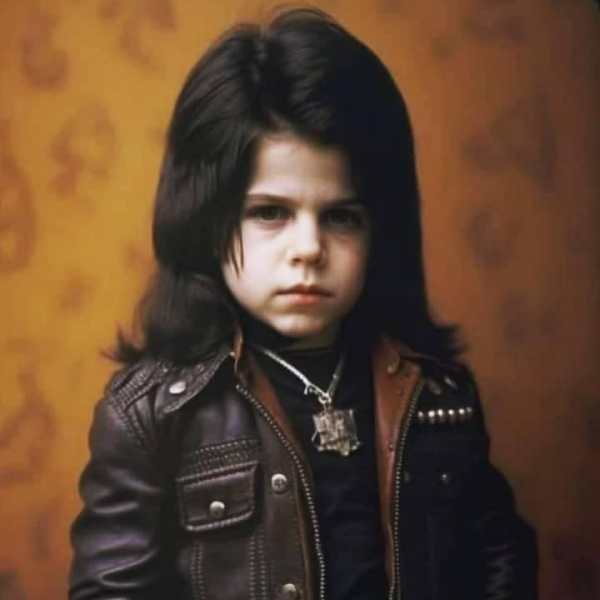 Glenn Danzig as a preschooler