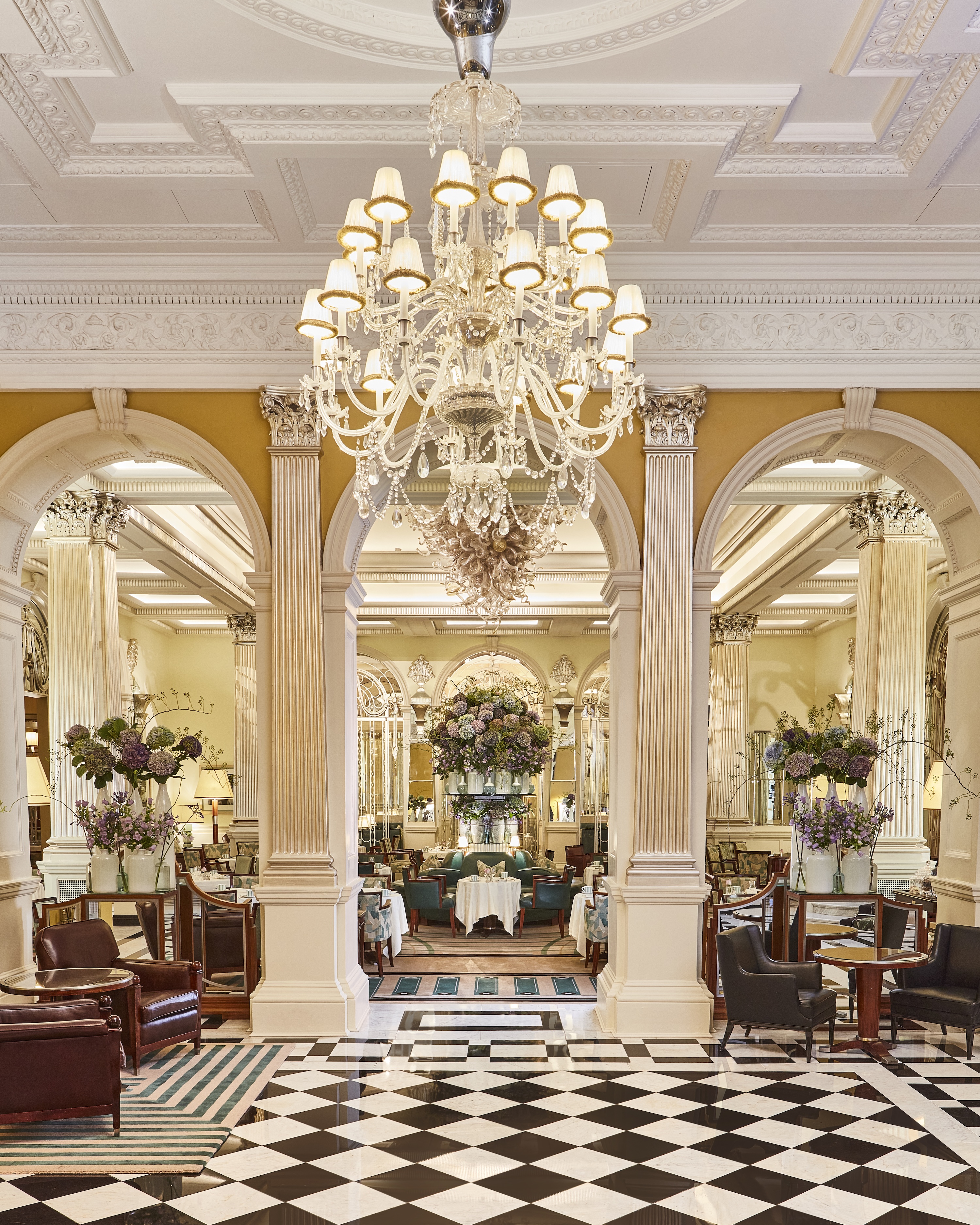 The Claridge's lobby