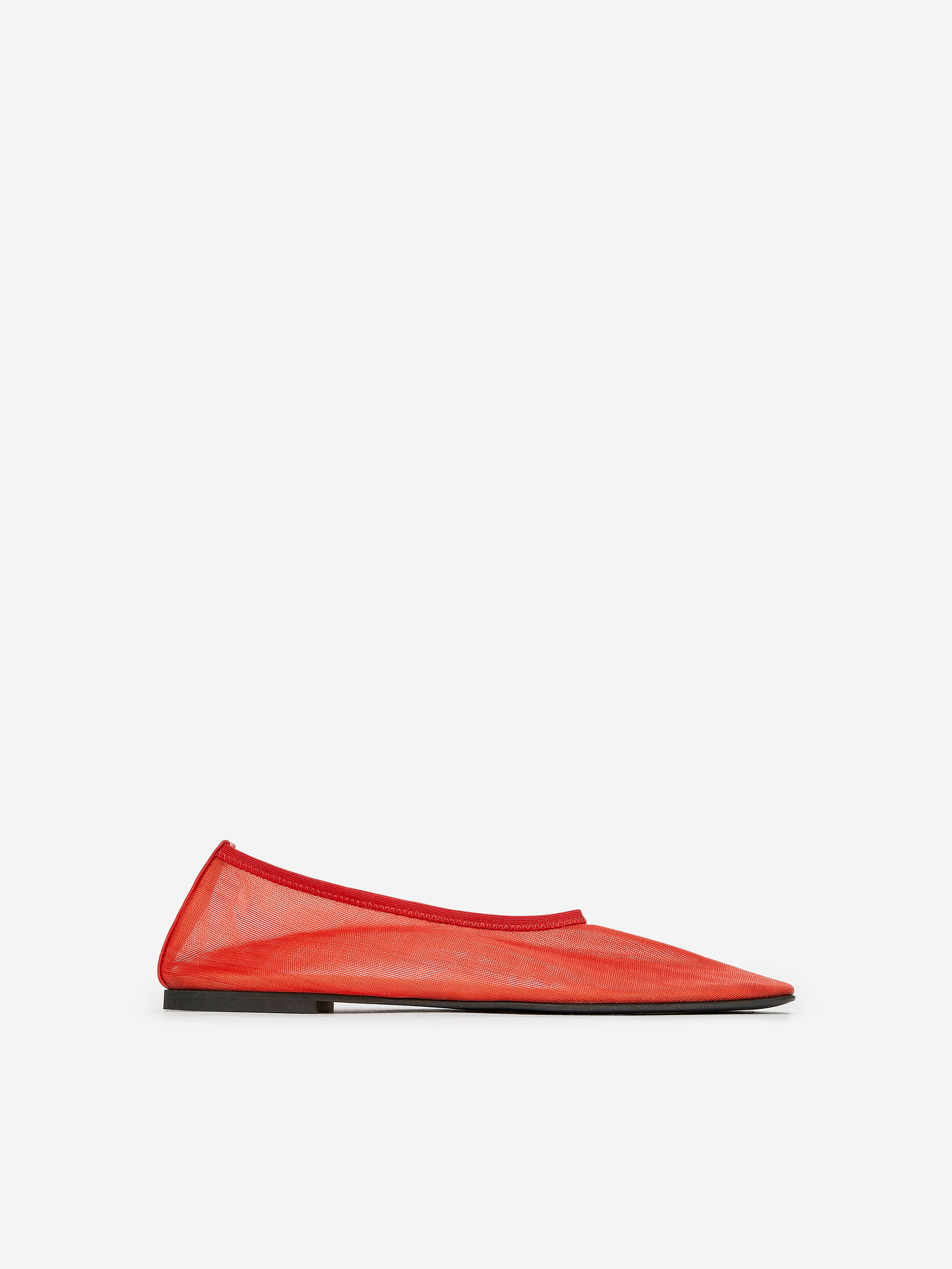 Mesh Ballerinas – Red – Women – Arket Gb
