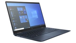 Der HP Elite Dragonfly G2 auf weißem Grund