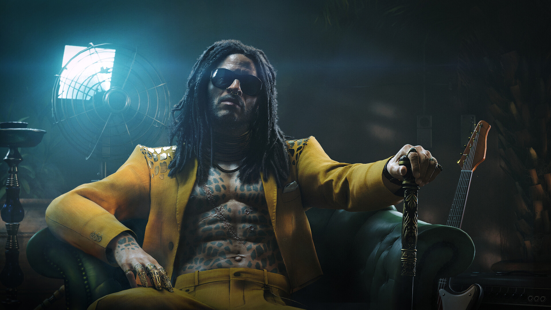 Lenny Kravitz character in 007 First Light