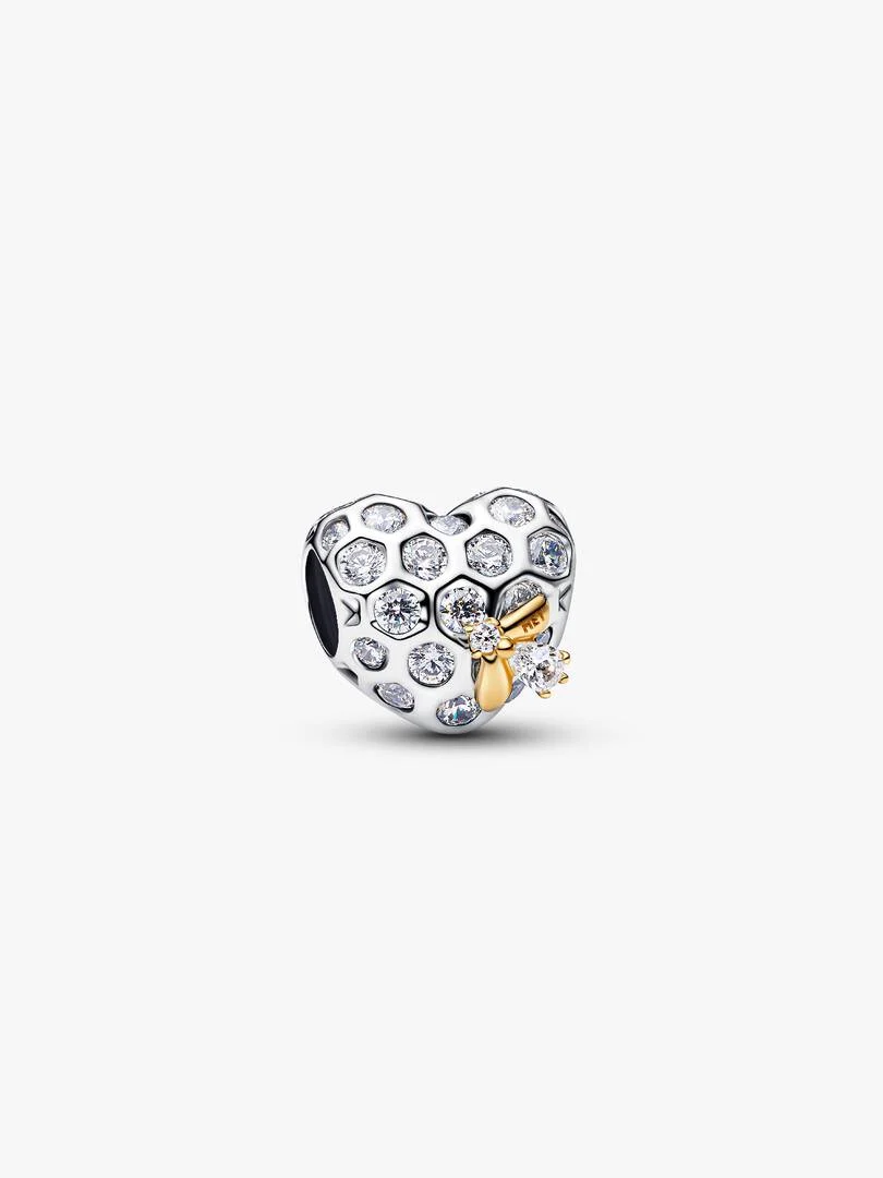 Pandora, Bridgerton Honeycomb &amp;amp; Bee Heart Charm