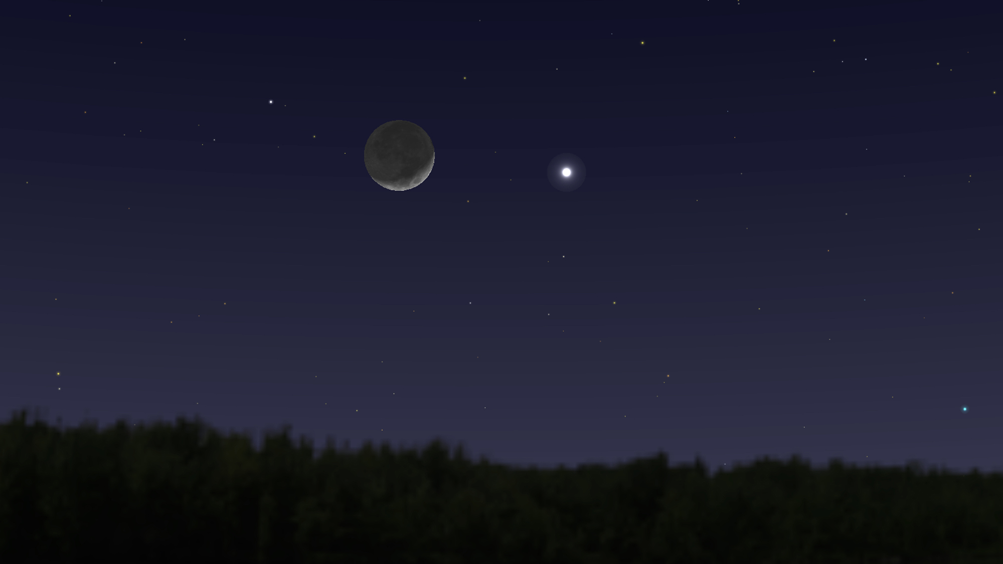 Planet Next To The Moon This Morning 2025 Cissy Deloris
