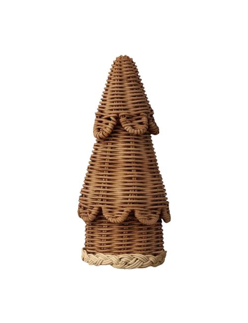Medium Scalloped Woven Christmas Tree