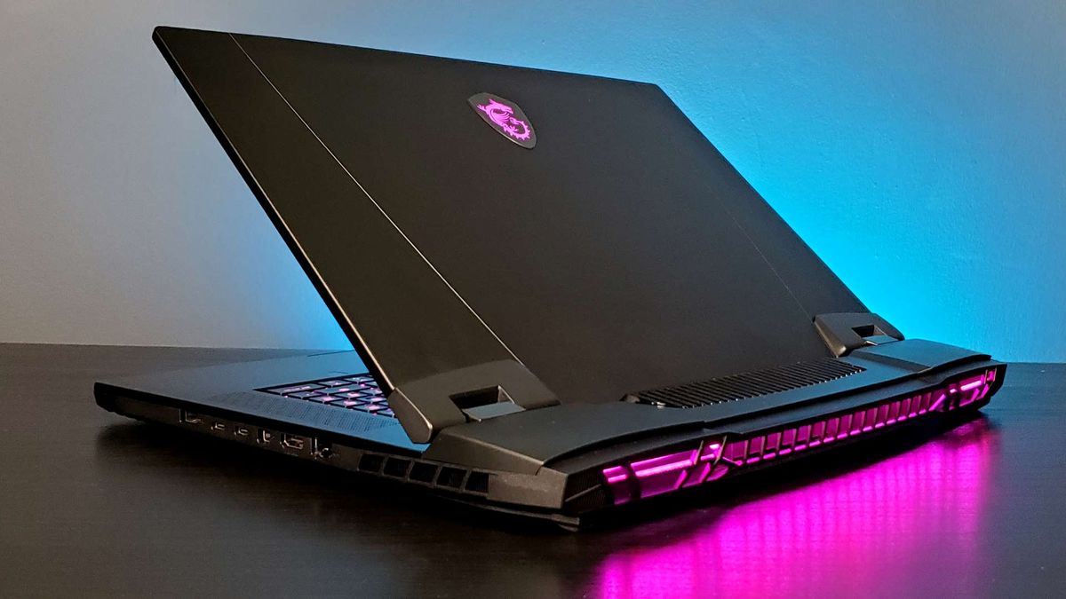 MSI Titan GT77 HX gaming laptop with RTX 4090 and Core i9