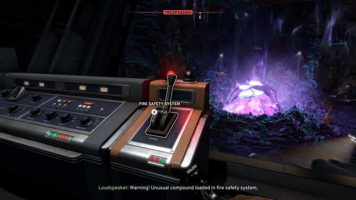 Atomfall endings - Fire safety lever