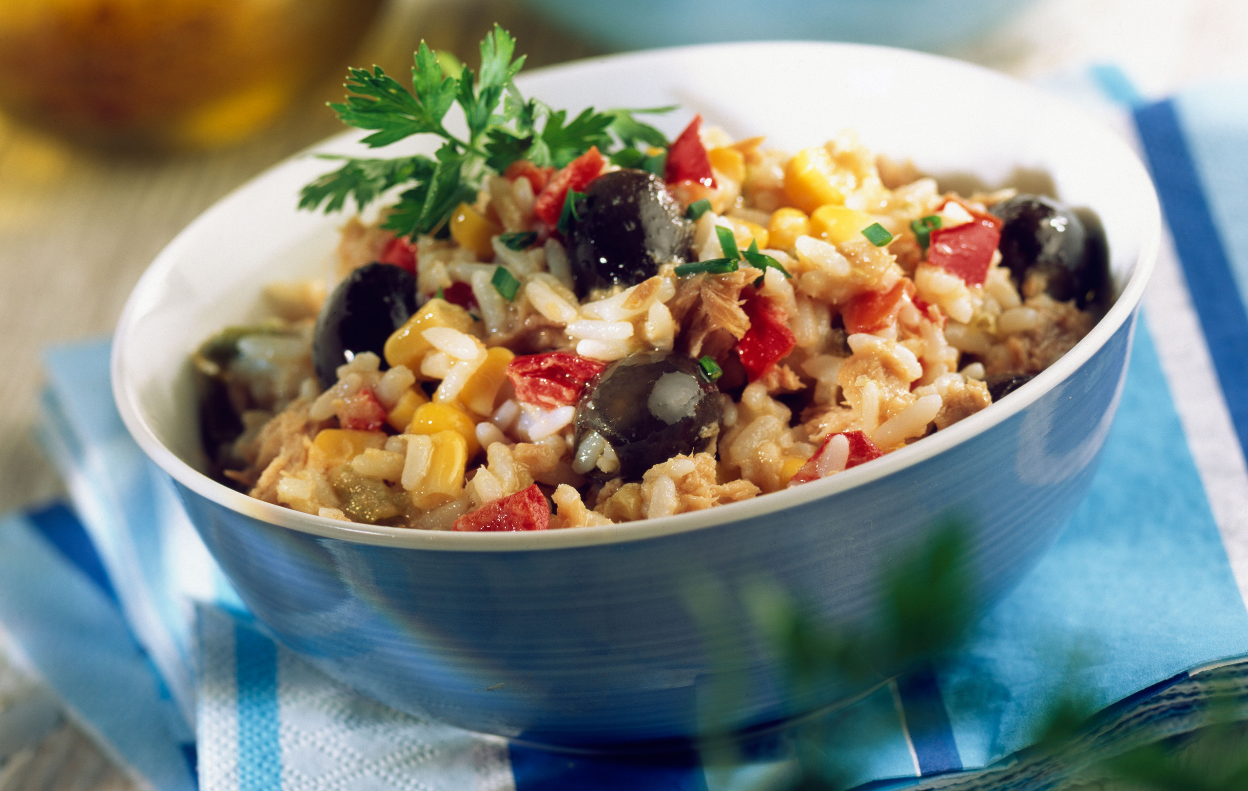 Tuna and brown rice salad recipe