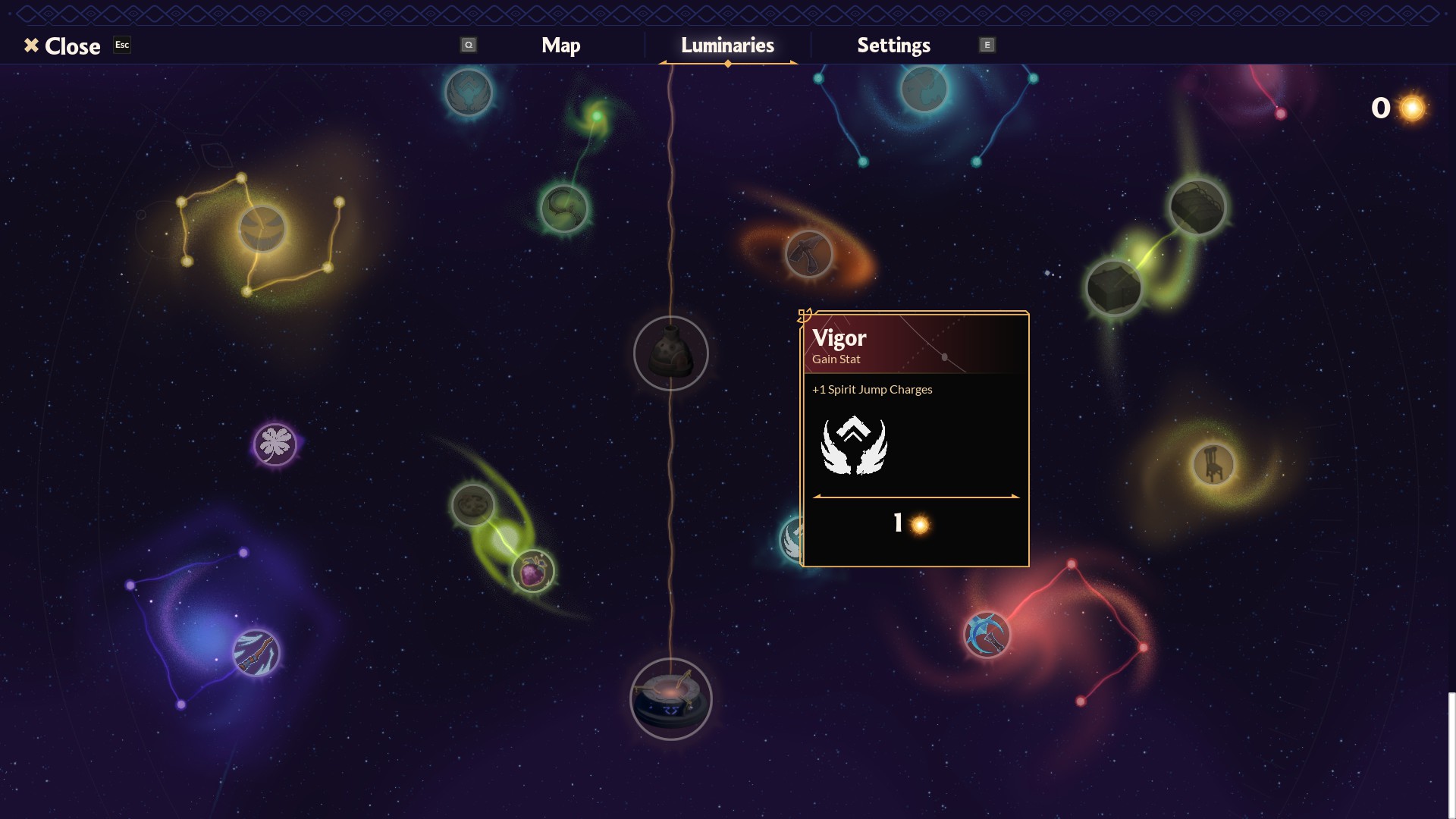 Various screenshots from Witchspire, displaying gameplay elements such as crafting, survival, and combat.