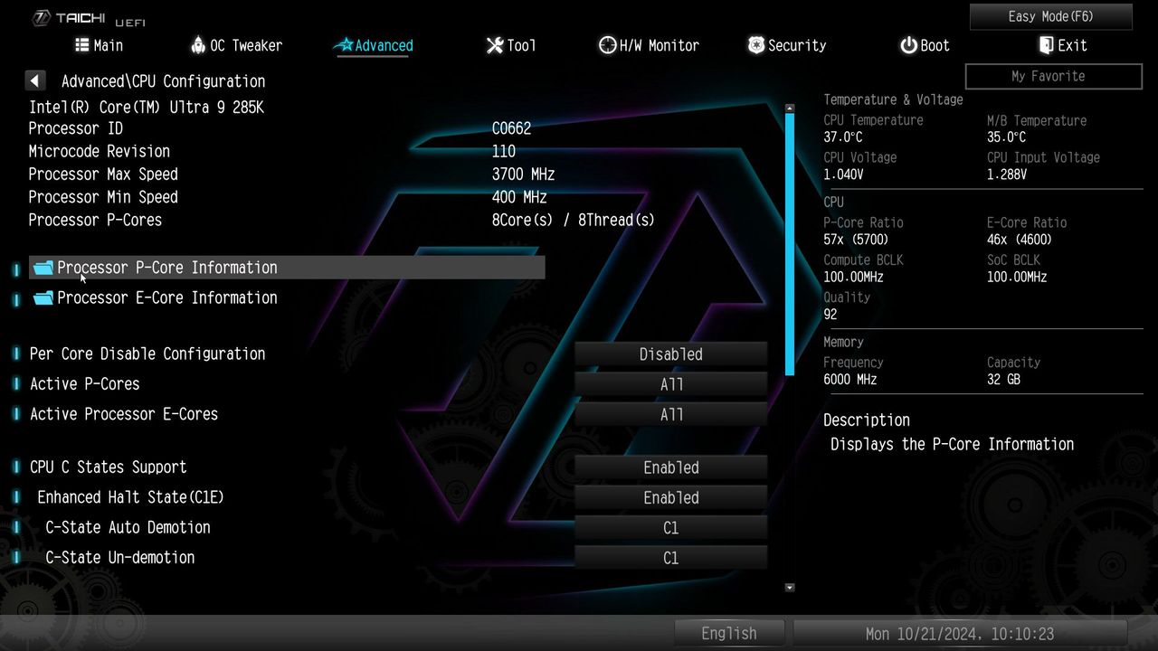 ASRock Z890 Taichi Lite