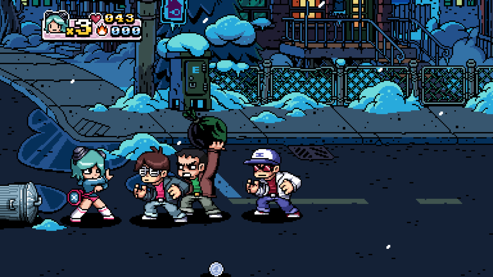 Scott Pilgrim vs The World screenshot.