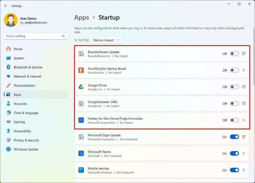 How to disable apps from running at startup on Windows 11 | Windows Central