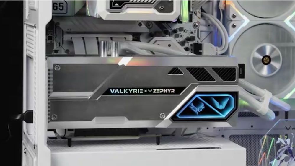 Zephyr teams up with Valkyrie for its first liquid cooled GPU — a