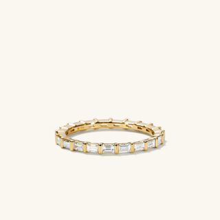 14k Yellow Gold / Natural Diamond / 4