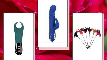 sex toys from How To Build a Sex Room on a rosy background