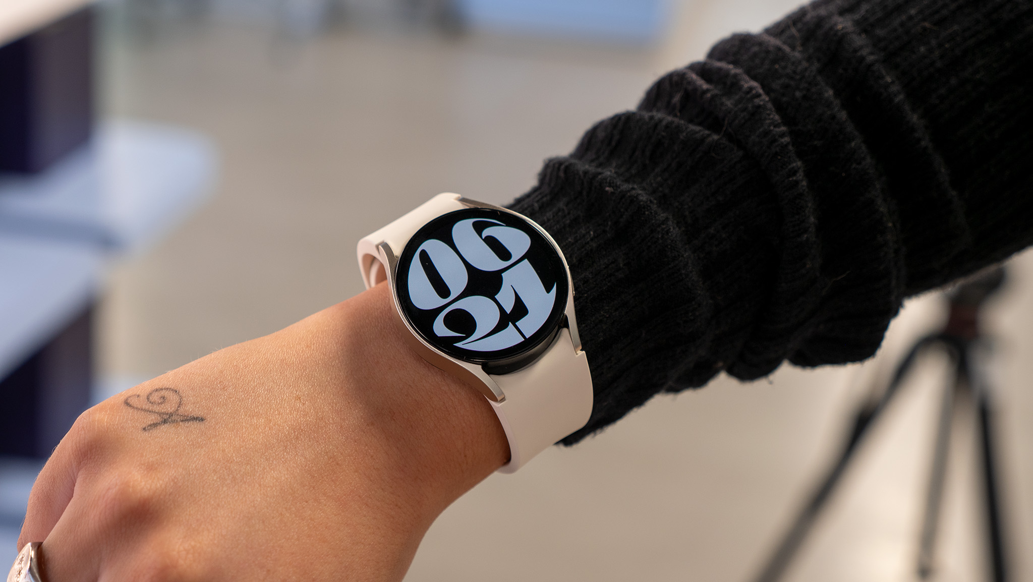 Um dos novos watchfaces do Samsung Galaxy Watch 6
