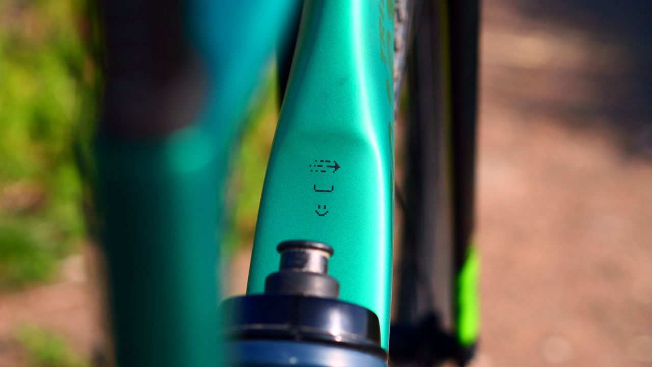Wilier Rave SLR ID2 aerodynamic tubing detail