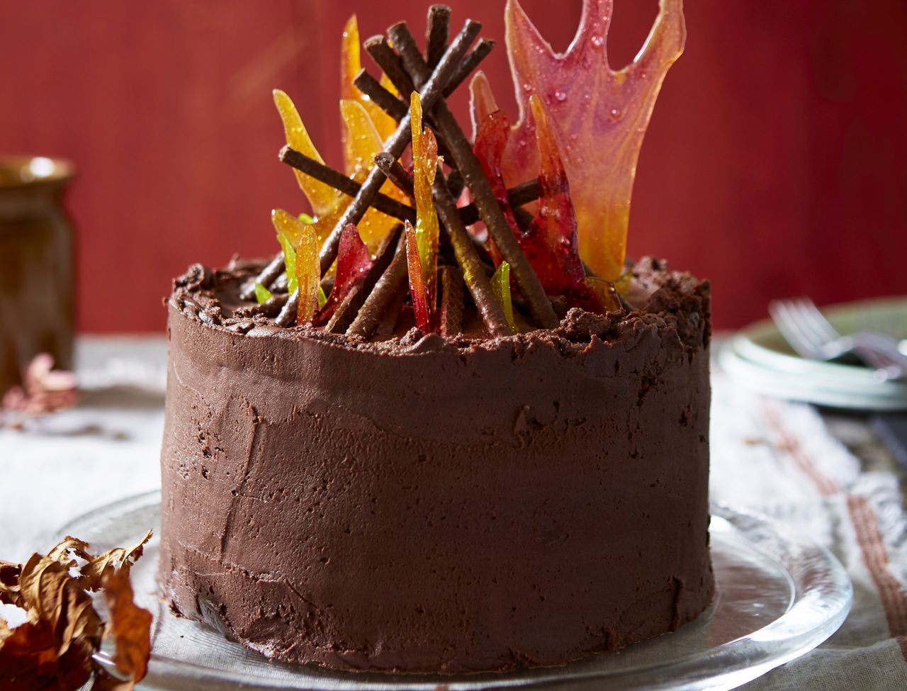 bonfire cake