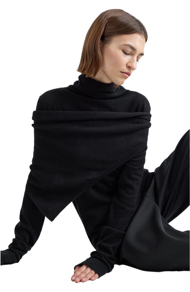 Almina Concept Funnel Wool/cash Turtleneck