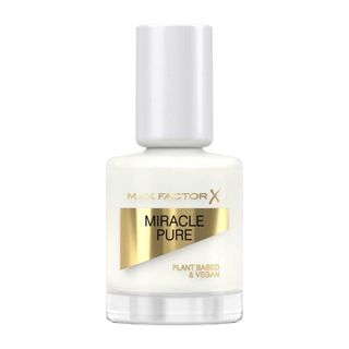 Max Factor Miracle Pure Nail Polish in white