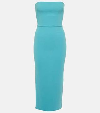 Strapless Midi Dress