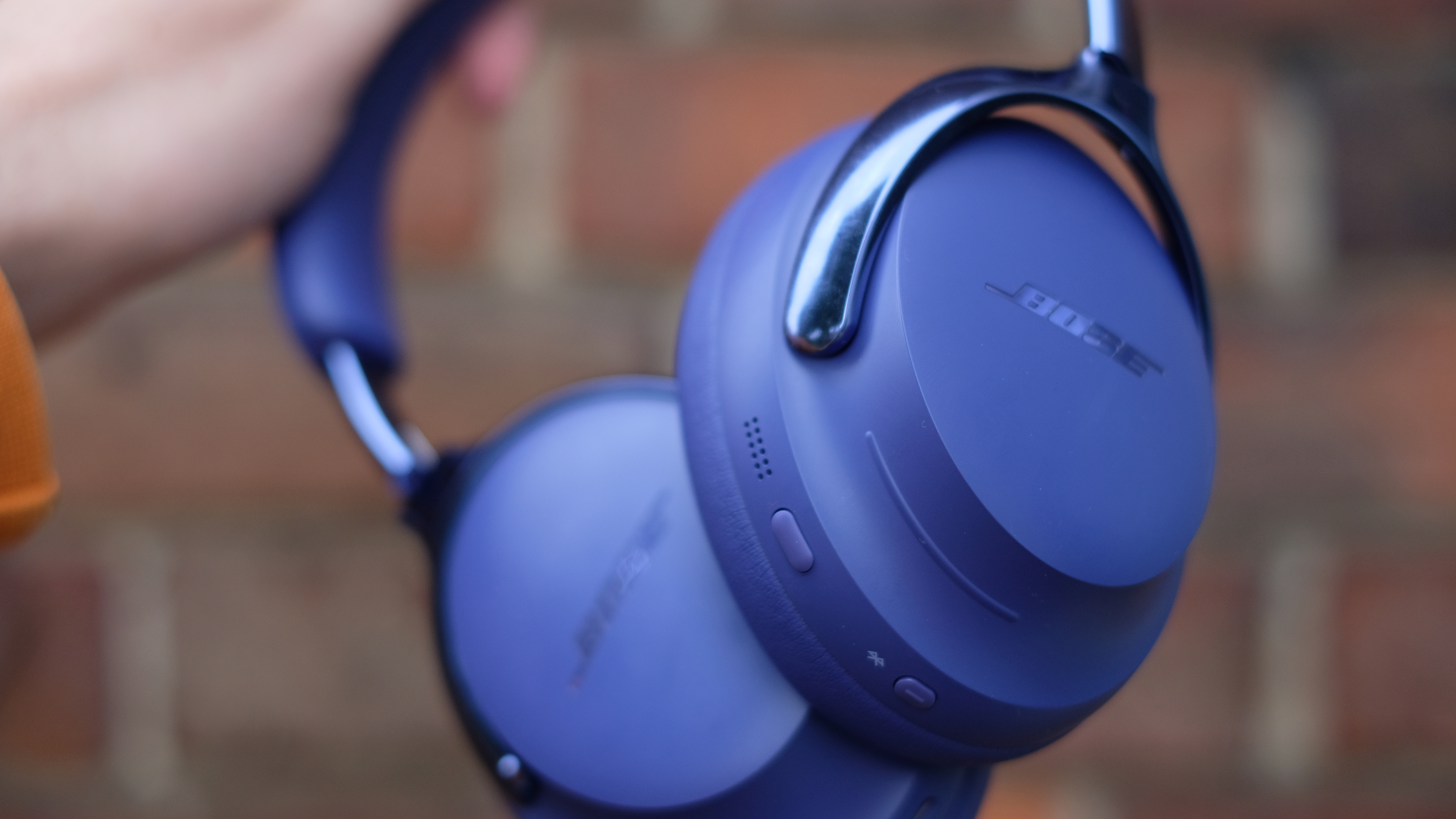 Photograph of Bose QuietComfort Ultra Headphones in Midnight Violet (purple)