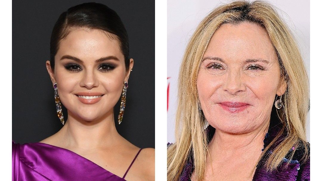 Selena Gomez and Kim Cattrall