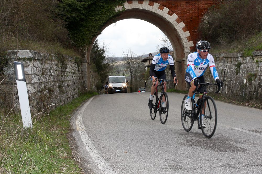 Sylvan Adams leads Paladino Meschi on the Bartali ride